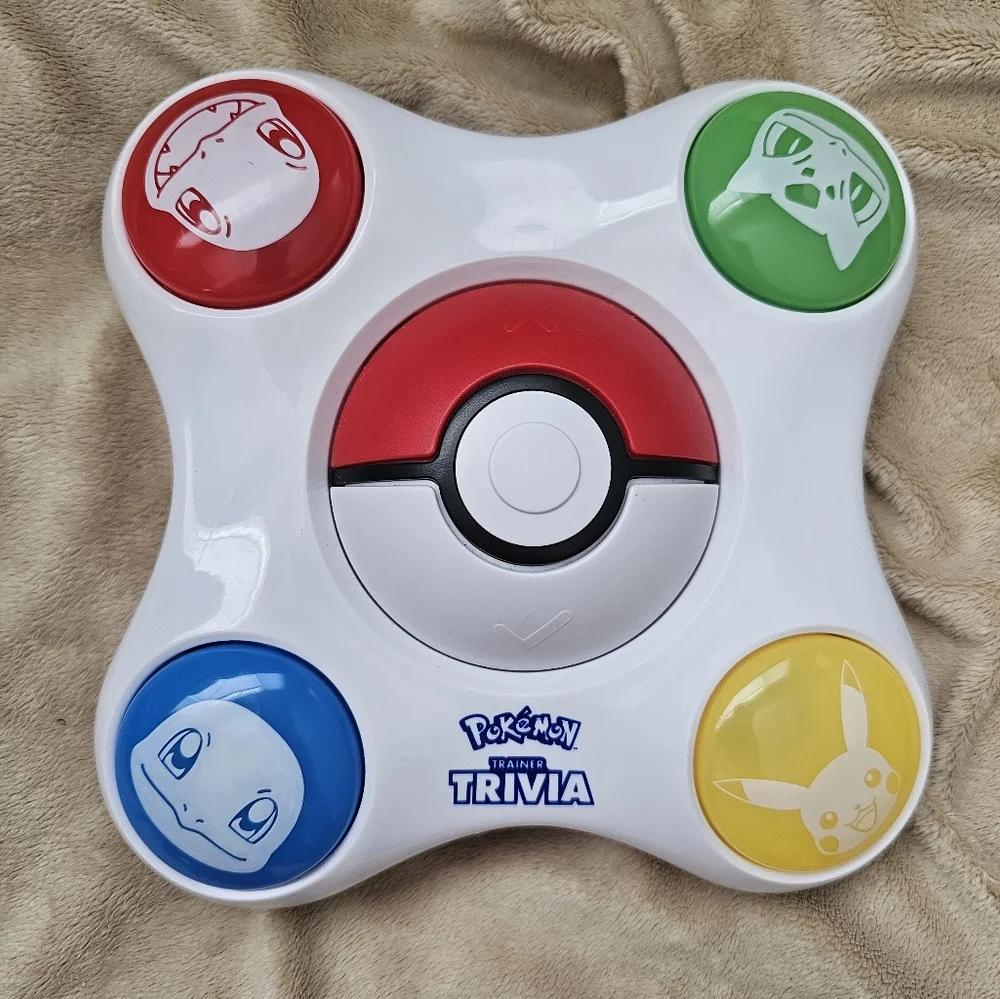 Pokemon Trainer Handheld Trivia Game